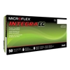 Exam Glove Integra EC Medium NonSterile Nitrile Extended Cuff Length Fully Textured Blue Not Chemo Approved, 500/CS