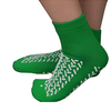 Cardinal Health Slipper Socks 2X-Large Green Ankle High MON1006100CS