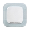 Thin Silicone Foam Dressing Biatain® Silicone Lite 2 X 2 Inch Square Adhesive with Border Sterile