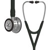 Cardiology Stethoscope 3M™ Littmann® Cardiology IV™ Black 1-Tube 22 Inch Tube Convertible Chestpiece, 1/EA