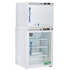 Freezer ABS® Pharmaceutical 7 cu.ft., Upright Refrigerator, 2 Swing Doors; 1 Glass, 1 Solid Cycle Refrigerator, Manual Freezer Defrost