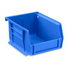Uline Stackable Storage Bin Uline Blue Plastic 3 X 4 X 5-1/2 Inch MON1013446EA