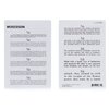 McKesson Eye Test Chart (63-3054), 5/BG MON1038456BG