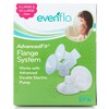 Flange System Evenflo AdvancedFit™ For Evenflo Advanced Double Electric Breast Pump, 1/EA