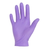Halyard Exam Glove Purple Nitrile-xtra Medium Sterile Pair Nitrile Extended Cuff Length Textured Fingertips Purple Chemo Tested, 50 EA/BX MON1042398BX