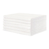 Washcloth LewJan 12 X 12 Inch White Reusable, 12/DZ