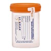 Specimen Container LeakBuster 53 mm Opening 120 mL (4 oz.) Screw Cap Patient Information OR Sterile, 300/CS