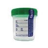 Specimen Container for Pneumatic Tube Systems DuoClick™ 53 mm Opening 90 mL (3 oz.) Screw Cap Patient Information Sterile, 400/CS