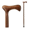 T-Handle Cane Brazos™ Twisted Wood 37 Inch Height Walnut, 1/EA