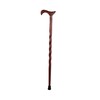 T-Handle Cane Brazos™ Twisted Wood 34 Inch Height Red Oak, 1/EA