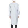 Surgical Gown with Towel Aero Chrome Medium Silver Sterile AAMI Level 4 Disposable, 34/CS
