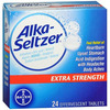 Pain Relief Alka-Seltzer® Extra Strength 1,000 mg - 500 mg - 1985 mg Strength Anhydrous Citric Acid / Aspirin / Sodium Bicarbonate Effervescent Tablet 24 per Box