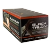 Exam Glove Black Talon Medium NonSterile Nitrile Extended Cuff Length Fully Textured Black Not Chemo Approved, 100/BX