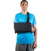 Shoulder Immobilizer Deluxe Large Cotton / Foam D-Ring / Hook and Loop Strap Closure Envelope Left or Right Shoulder, 1/EA