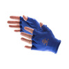 Impact Glove IMPACTO® Glove Liner Fingerless Medium Blue Right Hand, 1/EA