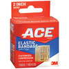 Elastic Bandage 3M™ ACE™ 2 Inch Width Clip Detached Closure Tan NonSterile Standard Compression, 72/CS