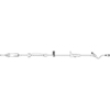 IV Pump Set Infusomat Pump 3 Ports 15 Drops / mL Drip Rate Without Filter 119 Inch Tubing Solution