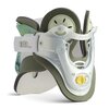 Rigid Cervical Collar with Replacement Pads Aspen® Vista® MultiPost Preformed Adult One Size Fits Most Two-Piece / Trachea Opening Adjustable Height Adjustable Neck Circumference, 1/EA