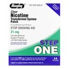 Major Pharmaceuticals Rugby Nicotine Polacrilex Stop Smoking Aid Transdermal Patch MON1104023CT