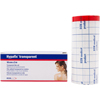 Dressing Retention Tape Hypafix Transparent Skin Friendly Polyurethane Film 4 Inch X 2-1/4 Yard Transparent NonSterile, 12/CS