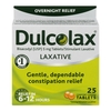 Laxative Dulcolax® Tablet 25 per Box 5 mg Strength Bisacodyl USP