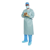 Surgical Gown Aero Chrome X-Large Silver NonSterile AAMI Level 4 Disposable