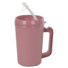 GMAX Drinking Mug GMAX Industries 22 oz. Mauve Plastic Reusable, 1/EA MON1123221EA
