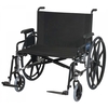 Bariatric Wheelchair Regency XL 2002 Full Length Arm Removable Arm Style Mag Wheel Black 28 Inch Seat Width 600 lbs. Weight Capacity, 1/ EA