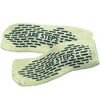 Slipper Socks 2X-Large Green Ankle High, 1/PR