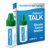 Blood Glucose Control Solution Embrace Talk Blood Glucose Testing 2.5 mL Level 1, 1/EA