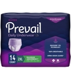 First Quality Prevail&reg; Women's Daily Pull-On Incontinence Underwear, 2XL, 56/CS MON1126187CS