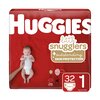Kimberly Clark Professional Unisex Baby Diaper Huggies Little Snugglers Size 1 Disposable Moderate Absorbency, 128/CS MON1128672CS