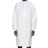 Cleanroom Lab Coat Contec CritiGear White 2X-Large Knee Length Microporous Fabric Disposable