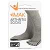Arthritis Socks IMAK® Compression Calf High Medium Gray Closed Toe, 1/EA