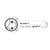 GOOD-LITE Eye Occluder Heidi Smiling Face Style Disposable White Card Stock, 50/PK