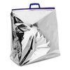 Reclosable Thermal Bag 8 X 19 X 19 Inch Mylar / Plastic Silver Snap Closure, 50/CS