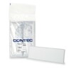 Cleanroom Wet Mop Pad Contec Klean Max Sealed Edge Medium White Microfiber / Polyester Disposable, 24/CS