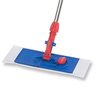 Cleanroom Wet / Dry Mop Pad Contec MicroCinch White Microfiber Disposable, 70/CS