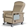 Medical Transport Recliner Asecent II Natural Vinyl Thermoplastic Casters, 1/EA