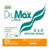 Super Absorbent Dressing DryMax Blue Adhesive 4 X 4 Inch Square, 100/CS