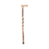 Hiking Staff Brazos™ Wood 37 Inch Height Twisted Hickory Print, 1/EA