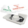 Scope Transport Tray with Lid Oasis® Biodegradable Plant-Based Material 16-1/2 X 20-1/2 Inch, 30/CS