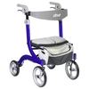 4 Wheel Rollator Nitro DLX Blue Adjustable Height / Lightweight / Folding Aluminum Frame, 1/EA