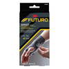 Wrist Brace Futuro™ Compression Stabilizing Low Profile Aluminum / Nylon / Polyester / Polyethylene / Spandex / Silicone Right Hand Black Large / X-Large, 1/EA