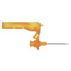 Safety Hypodermic Needle Carepoint™ Safety™ 1 Inch Length 25 Gauge Regular Wall Hinged Safety Needle, 1/BX