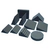 X-Ray Positioner Set Cone Instruments Various Dimensions Foam Freestanding, 10/PK