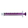 SYRINGE, ENFIT LOW DOSE W/PUSHFIT CAP O RING PUR 3ML (100/BX