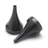 Ear Speculum KleenSpec® 521 Series Plastic Black 4 mm Disposable, 25/TU 20TU/BX