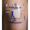 IV Site Barrier Protector AquaGuard Shower Sheet 4 X 4 Inch Square NonSterile, 5/PK
