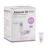 Safety Insulin Pen Needle Assure® ID Pro 30 Gauge 5 mm Length Automatic Safety Without Back-End Shield, 100/BX
